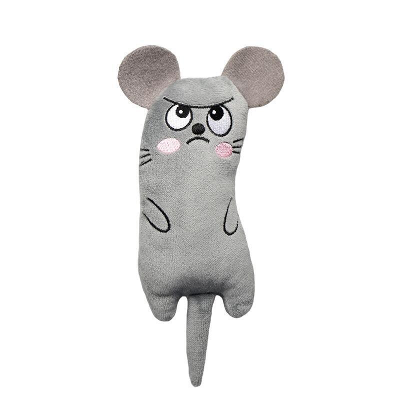 Embroidered Plush Cat Toy