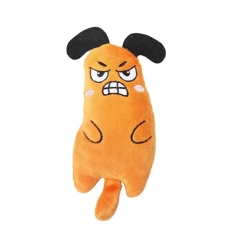 Embroidered Plush Cat Toy