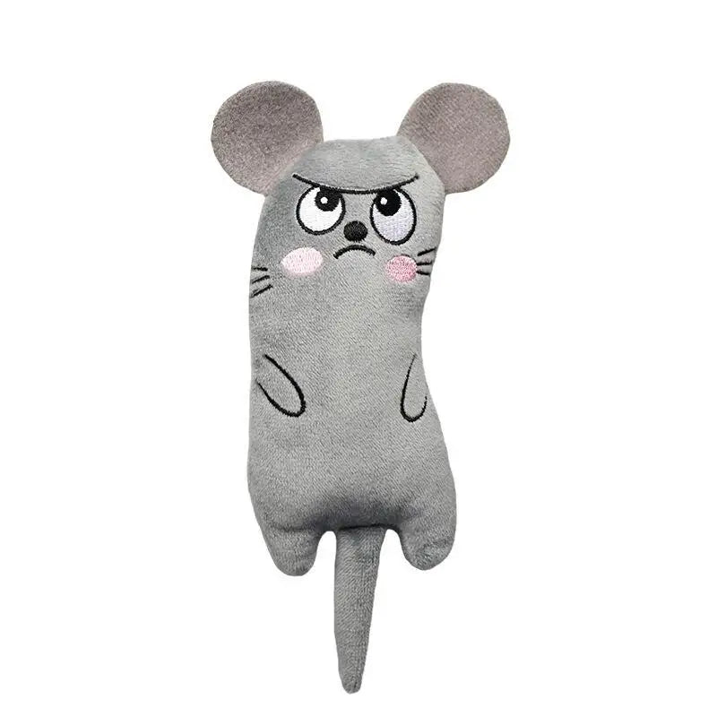 Embroidered Plush Cat Toy