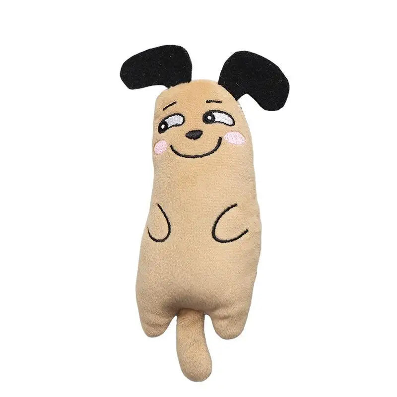 Embroidered Plush Cat Toy