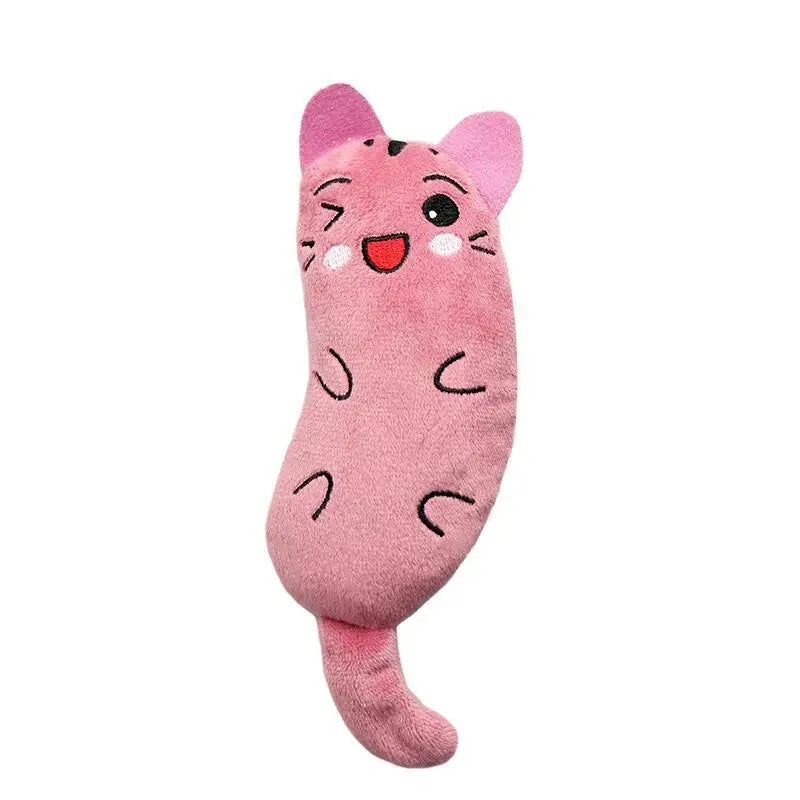 Embroidered Plush Cat Toy