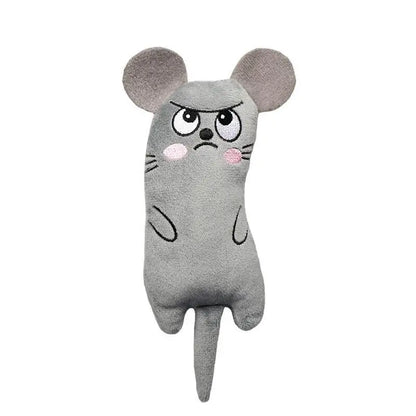 Embroidered Plush Cat Toy